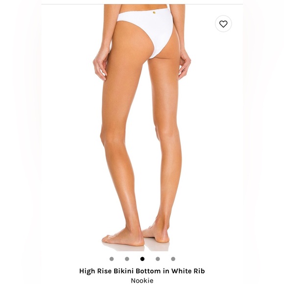 Nookie High Rise Ribbed Bikini bottoms- XS - Picture 4 of 5
